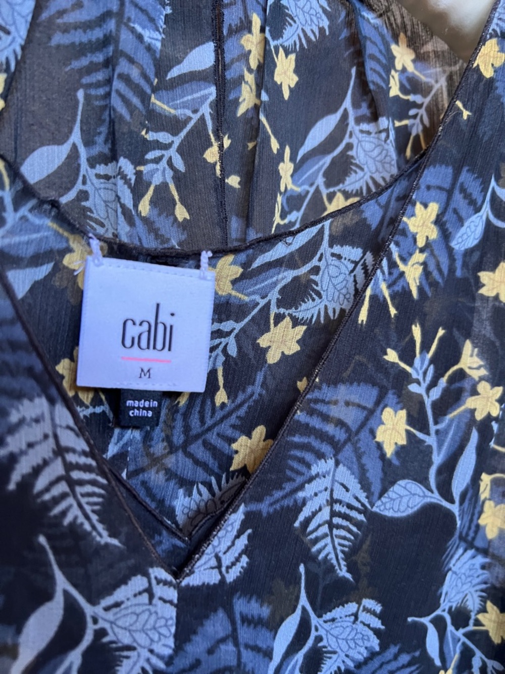 Floral Print Shell - Picture 2 of 9